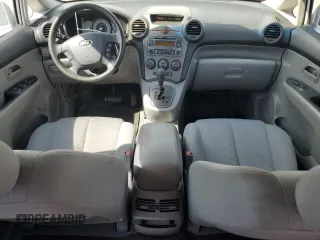 2007 Kia Rondo LX with VIN KNAFG525077072973, listed as a Copart auction lot 74268464 with 130,564 mi miles and Salvage Title. Bid and sale history available at carsss.com. Image 8.