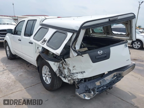 2018 Nissan Frontier SV with VIN 1N6AD0ER9JN714050, listed as a IAAI auction lot 42271759 with 179,596 mi miles and . Bid and sale history available at DreamBid. Image 3.