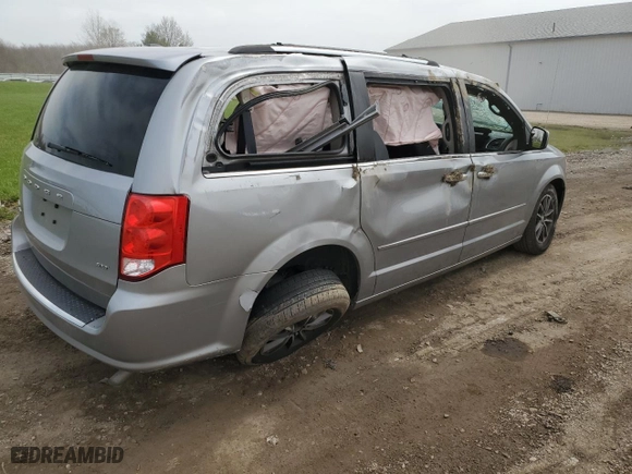 2016 Dodge Grand Caravan SXT with VIN 2C4RDGCG9GR197053, listed as a Copart auction lot 53143785 with 112,202 mi miles and Salvage Title. Bid and sale history available at carsss.com. Image 3.