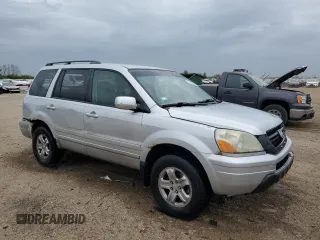 2003 Honda Pilot EX z VIN 2HKYF18583H515617, wystawiony jako Copart lot #55143045 z przebiegiem 175 976 mil mil oraz Szkoda całkowita • Salvage title. Historia ofert i sprzedaży dostępna na DreamBid. Obrazek 4.