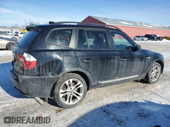 2005 BMW X3 2.5i with VIN WBXPA73455WC47088, listed as a Copart auction lot 42488935 with 219,499 mi miles and Clean Title. Bid and sale history available at carsss.com. Image 3.