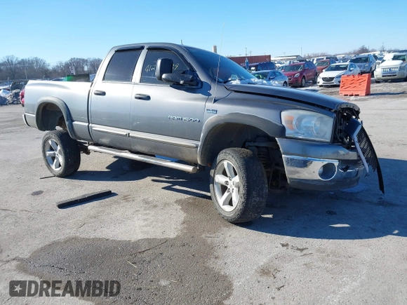 2007 Dodge 1500 SLT with VIN 1D7HU18207J523662, listed as a IAAI auction lot 41215939 with 250,725 mi miles. Bid and sale history available at carsss.com. Image 1.