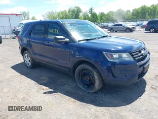 2017 Ford Police Interceptor Utility z VIN 1FM5K8AT7HGC25649, wystawiony jako IAAI lot #42283890 z przebiegiem 169 427 mil mil oraz . Historia ofert i sprzedaży dostępna na DreamBid. Obrazek 1.