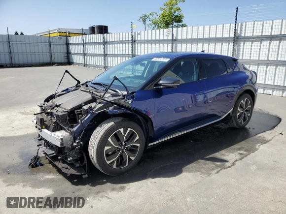 2024 Kia EV6 Wind with VIN KNDC34LA4R5205661, listed as a Copart auction lot 54445665 with 36,594 mi miles and Clean Title. Bid and sale history available at DreamBid. Image 1.