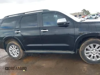 2008 Toyota Sequoia Platinum with VIN 5TDZY67A68S013121, listed as a IAAI auction lot 41789557 with 175,152 mi miles. Bid and sale history available at carsss.com. Image 13.