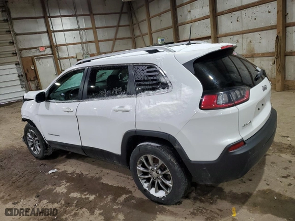 2020 Jeep Cherokee Latitude Plus with VIN 1C4PJMLB1LD530913, listed as a Copart auction lot 44709655 with 77,541 mi miles and Salvage Title. Bid and sale history available at carsss.com. Image 2.