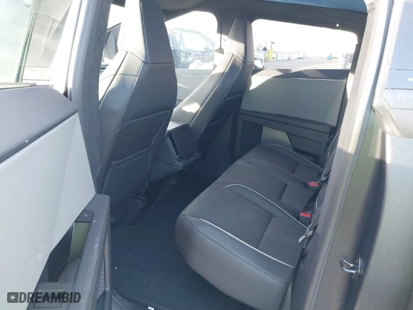 2024 Tesla Cybertruck with VIN 7G2CEHED9RA047674, listed as a IAAI auction lot 41118625 with 1,323 mi miles. Bid and sale history available at carsss.com. Image 8.