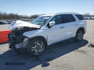 2024 Hyundai Palisade Limited z VIN KM8R5DGE4RU781947, wystawiony jako Copart lot #50891205 z przebiegiem 11 038 mil mil oraz Szkoda całkowita • Salvage title. Historia ofert i sprzedaży dostępna na DreamBid. Obrazek 1.