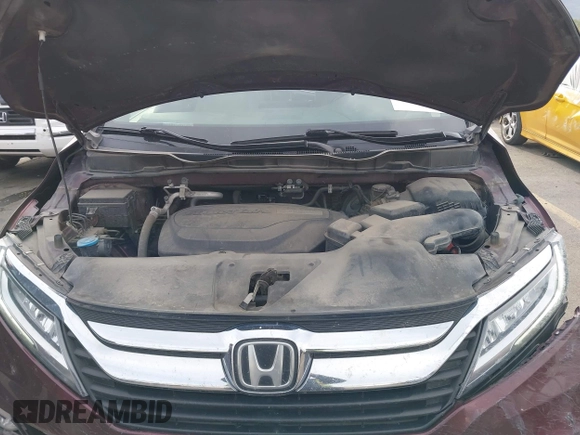 2018 Honda Odyssey Elite with VIN 5FNRL6H94JB067479, listed as a IAAI auction lot 42100911 with 160,174 mi miles and . Bid and sale history available at DreamBid. Image 10.