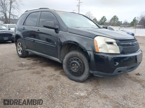 2007 Chevrolet Equinox LS with VIN 2CNDL23F276090558, listed as a IAAI auction lot 41532888 with 222,296 mi miles. Bid and sale history available at carsss.com. Image 1.