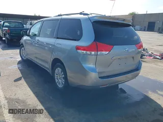 2011 Toyota Sienna XLE AAS with VIN 5TDYK3DC8BS156127, listed as a IAAI auction lot 42103980 with 129,851 mi miles. Bid and sale history available at carsss.com. Image 3.