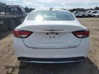 2015 Chrysler 200 C with VIN 1C3CCCCB2FN527220, listed as a Copart auction lot 47486245 with 111,884 mi miles and Salvage Title. Bid and sale history available at carsss.com. Image 6.
