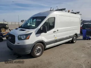 2016 Ford Transit with VIN 1FTYE2CV1GKB25370, listed as a Copart auction lot 46026785 with 137,662 mi miles and Clean Title. Bid and sale history available at DreamBid. Image 1.