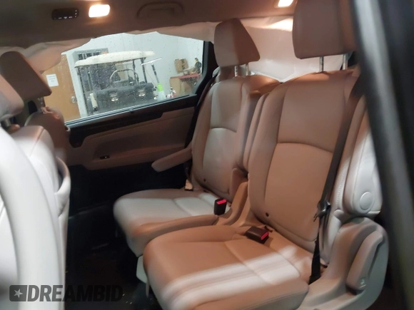 2020 Honda Odyssey Elite with VIN 5FNRL6H9XLB034814, listed as a IAAI auction lot 41940655 with 57,864 mi miles and . Bid and sale history available at DreamBid. Image 8.