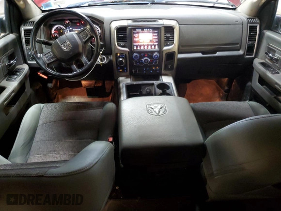2015 Ram 1500 Big Horn with VIN 1C6RR7LG6FS509593, listed as a Copart auction lot 51988195 with 60,868 mi miles and Salvage title. Bid and sale history available at DreamBid. Image 8.