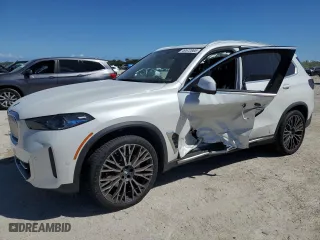 2024 BMW X5 sDrive40i with VIN 5UX13EU00R9S43348, listed as a Copart auction lot 49572065 with 0 mi miles and Salvage Title. Bid and sale history available at carsss.com. Image 1.