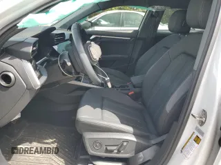 2024 Audi A3 Premium Plus with VIN WAUBUDGY8RA024308, listed as a Copart auction lot 65782184 with 7,654 mi miles and Salvage Title. Bid and sale history available at carsss.com. Image 7.
