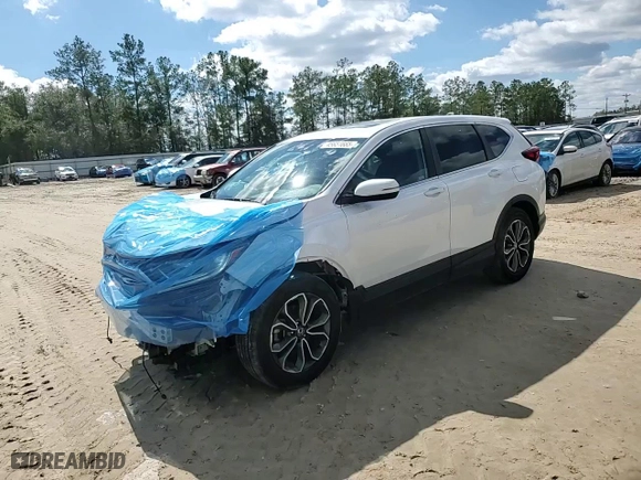 2021 Honda CR-V EX with VIN 5J6RW1H52MA007568, listed as a Copart auction lot 45651665 with 0 mi miles and Non Repairable. Bid and sale history available at carsss.com. Image 12.