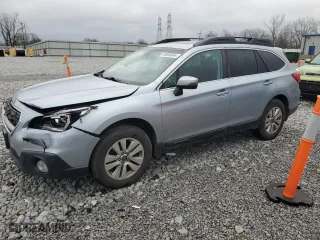 2017 Subaru Outback Premium with VIN 4S4BSAHC0H3386576, listed as a Copart auction lot 80958964 with 130,112 mi miles and Salvage Title. Bid and sale history available at carsss.com. Image 1.