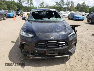 2024 Honda HR-V Sport with VIN 3CZRZ2H54RM775642, listed as a Copart auction lot 57091805 with 18,659 mi miles and Salvage title. Bid and sale history available at DreamBid. Image 5.