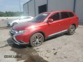 2017 Mitsubishi Outlander SE with VIN JA4AD3A35HZ011757, listed as a Copart auction lot 64591655 with 140,973 mi miles and Salvage title. Bid and sale history available at DreamBid. Image 1.