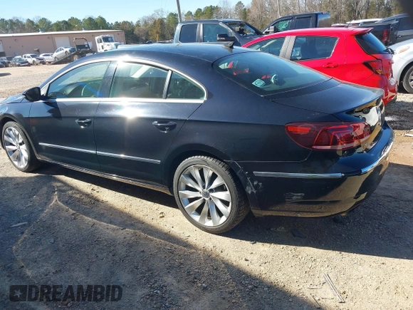 2013 Volkswagen CC VR6 Lux with VIN WVWHU7AN1DE500803, listed as a IAAI auction lot 41740233 with 225,202 mi miles. Bid and sale history available at carsss.com. Image 3.