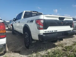 2021 Nissan Titan XD SV with VIN 1N6AA1FB2MN514566, listed as a Copart auction lot 75194294 with 34,987 mi miles and Non Repairable. Bid and sale history available at carsss.com. Image 2.
