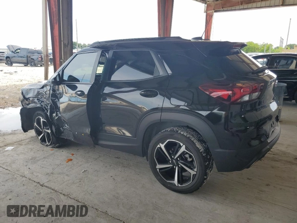 2021 Chevrolet TrailBlazer RS with VIN KL79MTSL4MB161348, listed as a Copart auction lot 70031833 with 16,094 mi miles and . Bid and sale history available at DreamBid. Image 2.