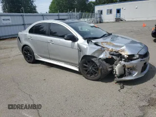 2017 Mitsubishi Lancer ES with VIN JA32U2FU1HU011269, listed as a Copart auction lot 56062255 with Not Provided miles and Salvage Title. Bid and sale history available at DreamBid. Image 4.