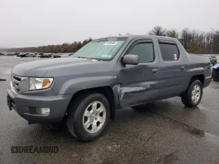 2011 Honda Ridgeline RTS with VIN 5FPYK1F49BB001205, listed as a Copart auction lot 44304965 with 129,311 mi miles and Salvage Title. Bid and sale history available at carsss.com. Image 1.