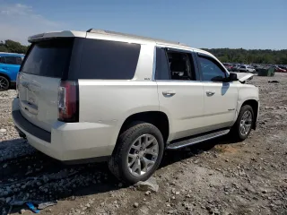 2015 GMC Yukon SLT with VIN 1GKS2BKC4FR101069, listed as a Copart auction lot 74592014 with Not Provided miles and Salvage Title. Bid and sale history available at carsss.com. Image 3.