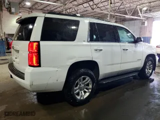 2018 Chevrolet Tahoe LT with VIN 1GNSKBKCXJR195888, listed as a Copart auction lot 48783175 with 208,957 mi miles and Clean Title. Bid and sale history available at carsss.com. Image 3.