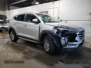 2018 Hyundai Tucson SEL z VIN KM8J3CA4XJU716201, wystawiony jako Copart lot #56790405 z przebiegiem 107 639 mil mil oraz Szkoda całkowita • Salvage title. Historia ofert i sprzedaży dostępna na DreamBid. Obrazek 4.