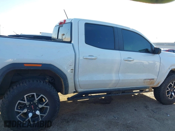 2023 GMC Canyon 4WD AT4X with VIN 1GTP6EEK4P1199532, listed as a IAAI auction lot 41027695 with 1 mi miles. Bid and sale history available at carsss.com. Image 12.