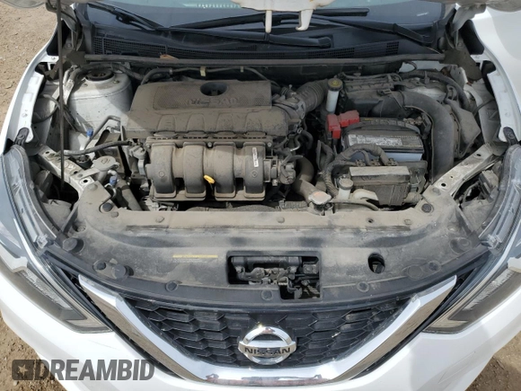 2017 Nissan Sentra S with VIN 3N1AB7AP7HY212742, listed as a Copart auction lot 54437495 with 63,438 mi miles and Salvage title. Bid and sale history available at DreamBid. Image 11.