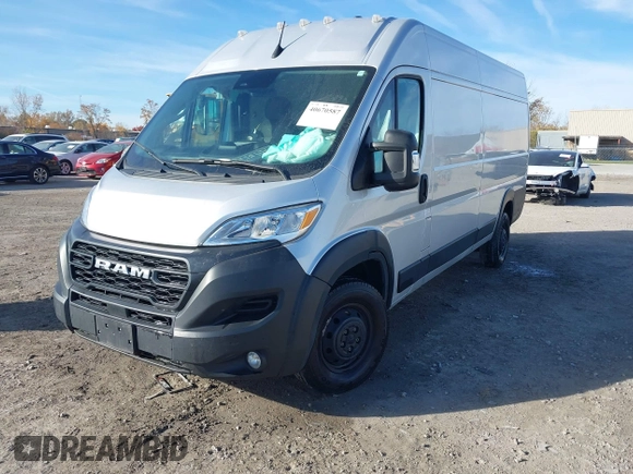 2023 Ram ProMaster Cargo with VIN 3C6MRVJG5PE501250, listed as a IAAI auction lot 40670587 with 97,369 mi miles and . Bid and sale history available at DreamBid. Image 17.