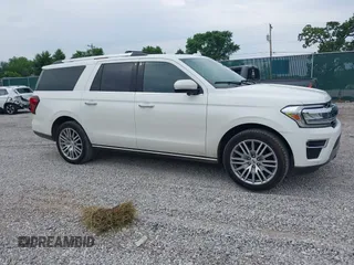 2023 Ford Expedition Max Limited z VIN 1FMJK2A82PEA33668, wystawiony jako IAAI lot #42345147 z przebiegiem 53 838 mil mil oraz . Historia ofert i sprzedaży dostępna na DreamBid. Obrazek 1.