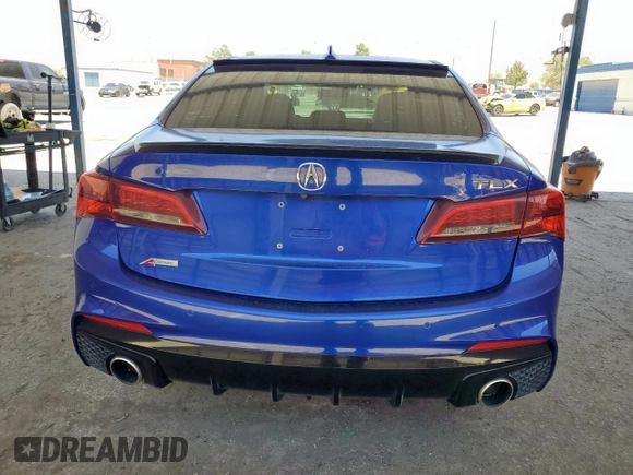 2018 Acura TLX w/A-SPEC Pkg with VIN 19UUB2F6XJA012009, listed as a Copart auction lot 61242705 with 125,291 mi miles and Salvage title. Bid and sale history available at DreamBid. Image 6.