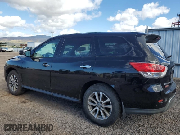 2014 Nissan Pathfinder SL with VIN 5N1AR2MNXEC689039, listed as a Copart auction lot 82457484 with 86,578 mi miles and Salvage Title. Bid and sale history available at DreamBid. Image 2.