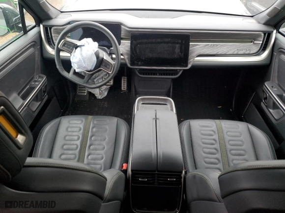 2022 Rivian R1S Launch Edition with VIN 7PDSGABLXNN002875, listed as a Copart auction lot 46298585 with 0 mi miles and Salvage Title. Bid and sale history available at carsss.com. Image 8.