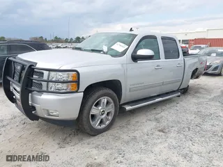 2012 Chevrolet Silverado 1500 LTZ with VIN 3GCPKTE71CG174918, listed as a IAAI auction lot 41796921 with 134,178 mi miles. Bid and sale history available at carsss.com. Image 17.