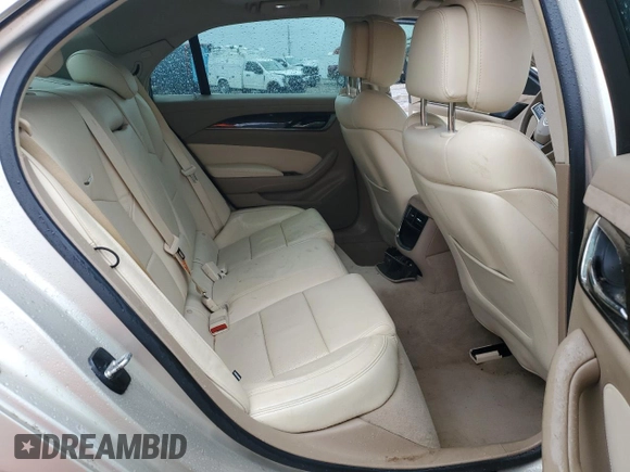 2014 Cadillac CTS Luxury RWD with VIN 1G6AR5S35E0170749, listed as a Copart auction lot 50735645 with 105,638 mi miles and Salvage Title. Bid and sale history available at DreamBid. Image 11.