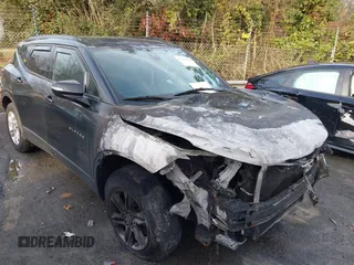 2021 Chevrolet Blazer LT z VIN 3GNKBCR49MS545484, wystawiony jako IAAI lot #41107551 z przebiegiem Nie podano mil oraz . Historia ofert i sprzedaży dostępna na DreamBid. Obrazek 1.