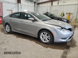 2015 Chrysler 200 Limited with VIN 1C3CCCABXFN742153, listed as a Copart auction lot 61244535 with 106,048 mi miles and Clean title. Bid and sale history available at DreamBid. Image 4.