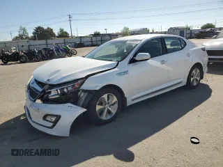 2014 Kia Optima LX with VIN KNAGM4AD8E5063950, listed as a Copart auction lot 56508935 with 115,550 mi miles and Salvage title. Bid and sale history available at DreamBid. Image 1.