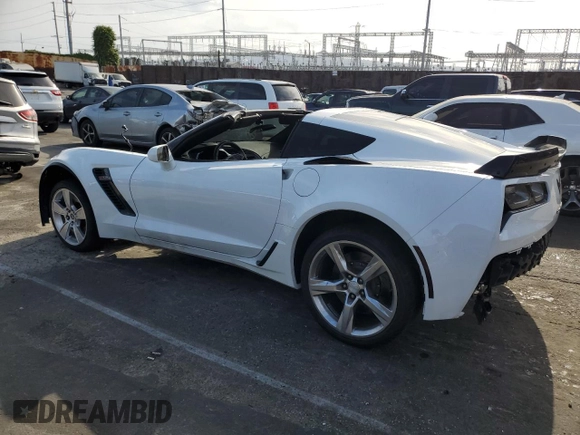2016 Chevrolet Corvette Z06 2LZ with VIN 1G1YS2D63G5605255, listed as a Copart auction lot 53467015 with Not provided miles and Salvage title. Bid and sale history available at DreamBid. Image 2.