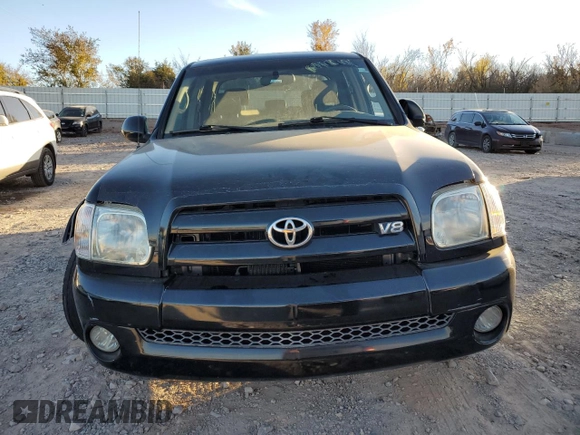 2005 Toyota Tundra Limited z VIN 5TBET38115S492370, wystawiony jako Copart lot #83779144 z przebiegiem Nie podano mil oraz Czysty tytuł • Clean title. Historia ofert i sprzedaży dostępna na DreamBid. Obrazek 5.