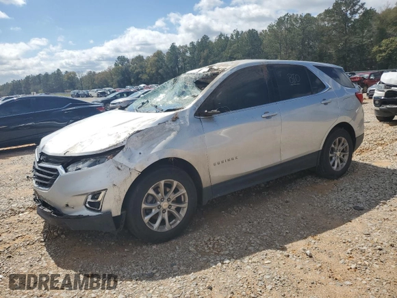2019 Chevrolet Equinox LT with VIN 3GNAXKEV3KS613460, listed as a Copart auction lot 48407255 with 104,425 mi miles and Salvage Title. Bid and sale history available at carsss.com. Image 1.