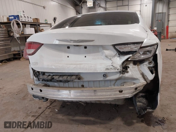 2015 Chrysler 200 C with VIN 1C3CCCCB2FN545166, listed as a IAAI auction lot 41601759 with 95,177 mi miles. Bid and sale history available at carsss.com. Image 6.