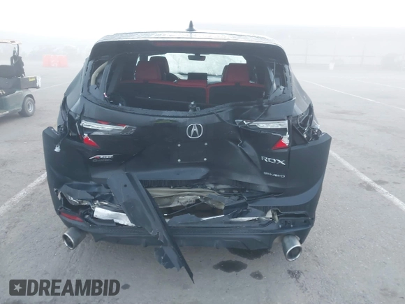 2020 Acura RDX w/A-Spec Pkg with VIN 5J8TC2H60LL031956, listed as a IAAI auction lot 41663869 with 65,210 mi miles. Bid and sale history available at carsss.com. Image 17.